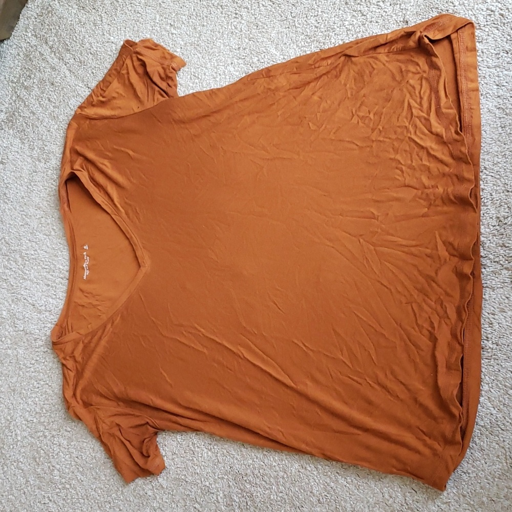 Abercrombie Soft and Drapey V-Neck Tee